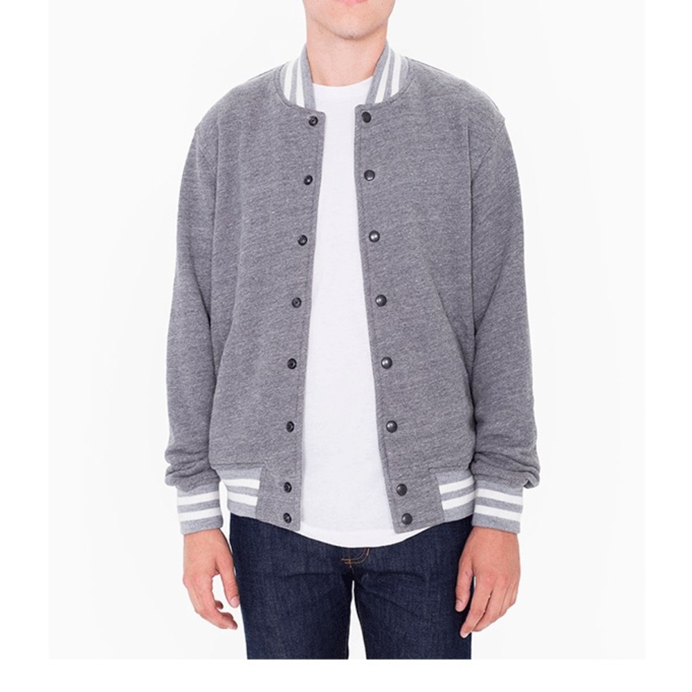 American Apparel Unisex Varsitey Jacket